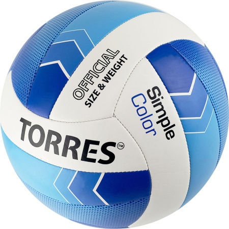Купить Мяч волейбольный Torres Simple Color любительский р.5 в Яранске 